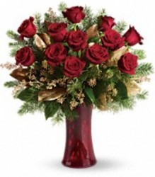 Holiday Dozen from Brennan's Florist and Fine Gifts in Jersey City