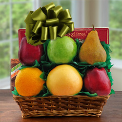 Garden Grove Fruit Basket from Brennan's Florist and Fine Gifts in Jersey City
