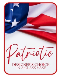 Patriotic Designer's Choice Flowers from Brennan's Florist and Fine Gifts in Jersey City