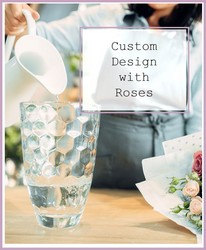 Custom Design with Roses from Brennan's Secaucus Meadowlands Florist 