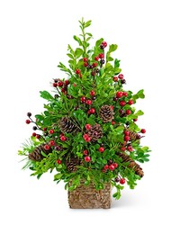 Adorned Boxwood Tree from Brennan's Secaucus Meadowlands Florist 